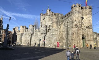 Het Gravensteen in Gent