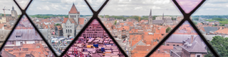 Vue de Tournai depuis le Beffroi